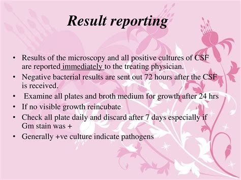 Cerebrospinal fluid Culture - ppt download