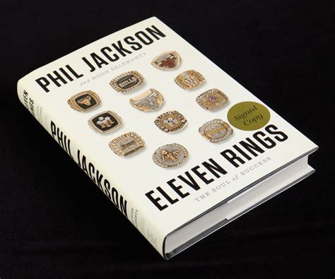 Phil Jackson Signed "Eleven Rings: The Soul of Success" Hardcover Book ...