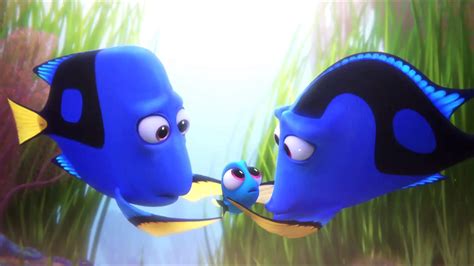 Dory and Her Parents - Childhood Animated Movie Characters Photo ...