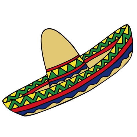 Mexican Hat Clipart at GetDrawings | Free download