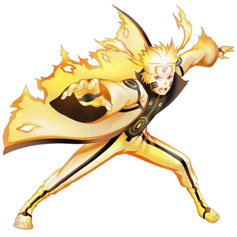 Naruto (Kurama Mode) v2 render [NxB Ninja Voltage] by Maxiuchiha22 on ...