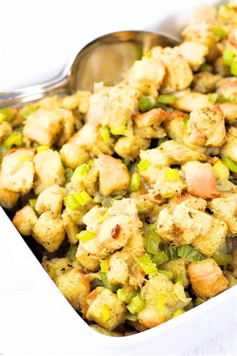 Easy Classic Bread Stuffing • Now Cook This!