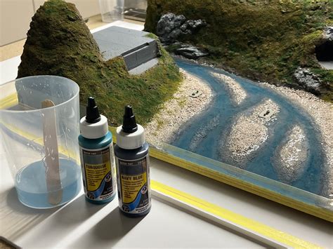 Z-scale river diorama - Layout Building - JNS Forum