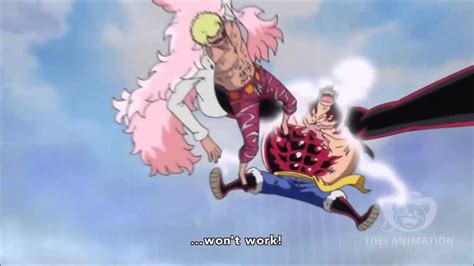 Luffy vs Doflamingo GEAR FOURTH FULL FIGHT | One Piece 726 | HD - YouTube