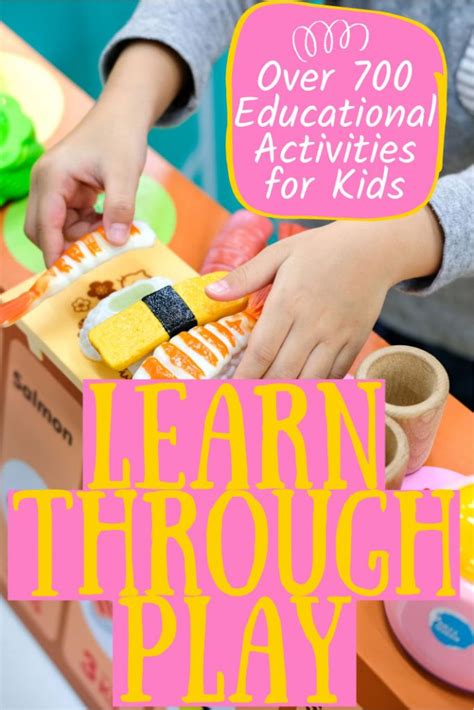 700+ Learning Activities for Kids [Hands On] All Ages | Kids Activities ...