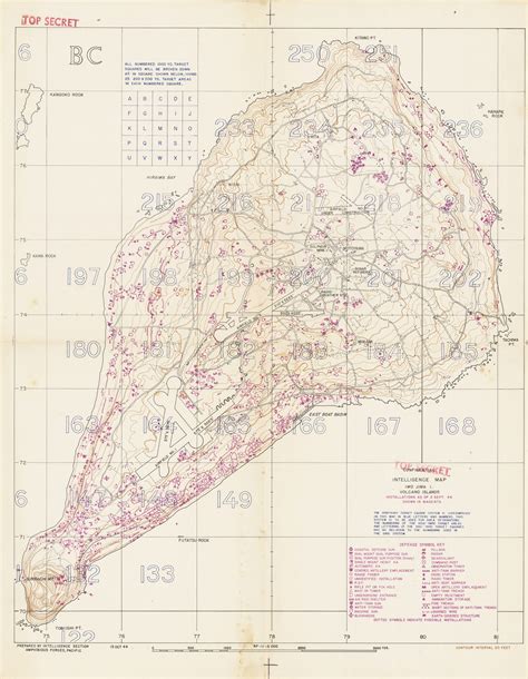 Iwo Jima Map