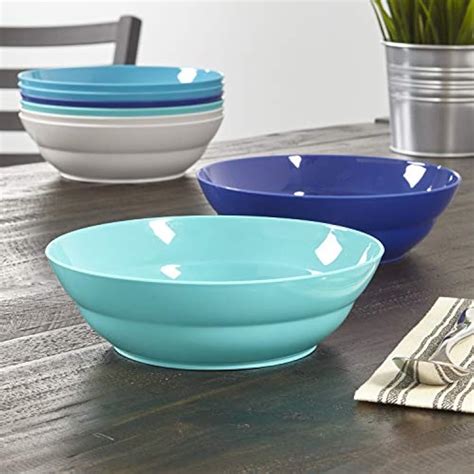 Cereal Bowls Sonoma 28-ounce Plastic For Salad Set Of In 4 Coastal ...