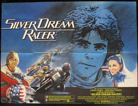 Silver Dream Racer Poster, UK Quad, 1980, Langford Frank