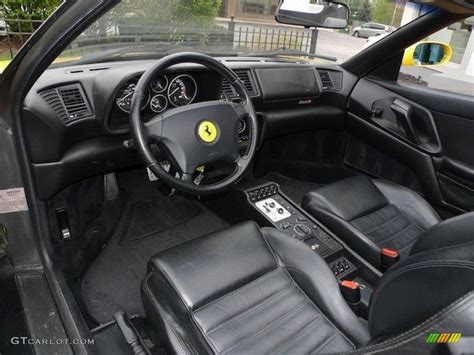 Black Interior 1999 Ferrari 355 F1 Spider Photo #63234155 | GTCarLot.com