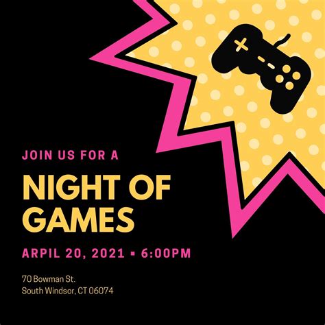 Customize 60+ Game Night Invitations Templates Online - Canva