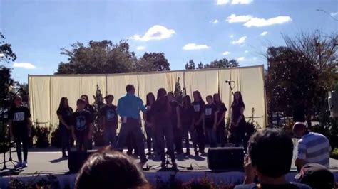 Windy Hill Middle School Show Chorus Light up Clermont Weekend - YouTube