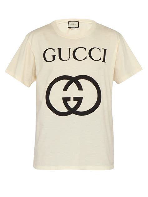 Gucci Gg Logo T Shirt for Men - Lyst