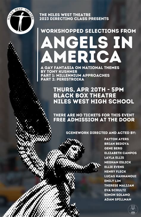 Workshopped Selections From Angels in America - NILES WEST THEATRE