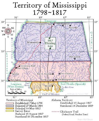 Lawrence County, Mississippi Maps – Mississippi Genealogy