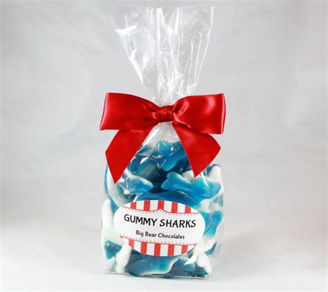 Gummy Sharks 1/2 lb - Big Bear Chocolates