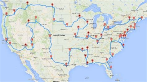 Data Scientist Maps the Perfect Cross-Country Road Trip - Men's Journal