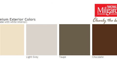 New Milgard Vinyl Color Options - Certified Dealer for Milgard Windows ...