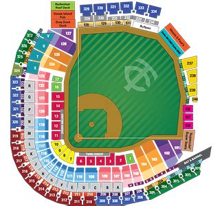 Target Field Seating Map – Two Birds Home