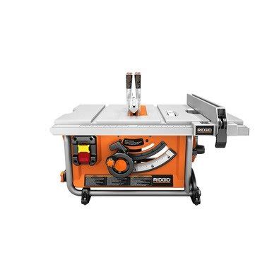 RIDGID R45171 10 in. Compact Table Saw with Folding X-stand