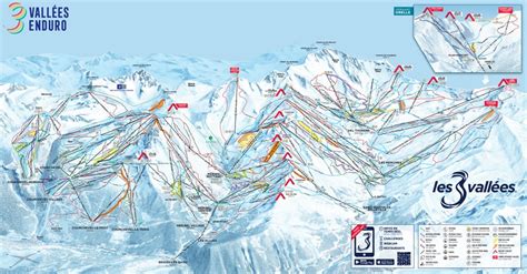 Ski resort Meribel Mottaret