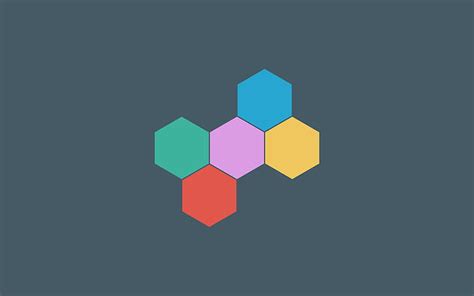 HD wallpaper: Abstract, Hexagon, Minimalist | Wallpaper Flare