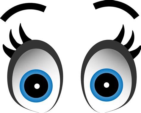 Download 11 Expression Cartoon Eyes With Transparent Background ...