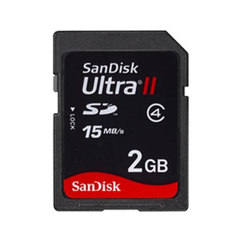 SanDisk Ultra II 2GB SD Card - 10583588 - Overstock.com Shopping - Big ...