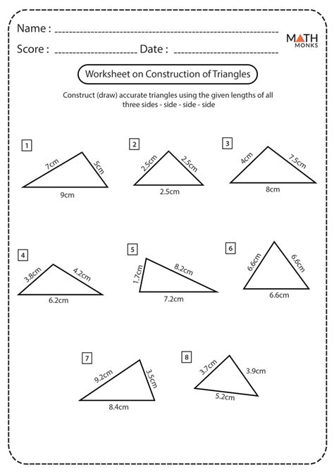 Constructing Triangles