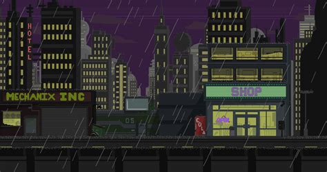 コレクション pixel art rainy city gif 415101-Pixel art rainy city gif