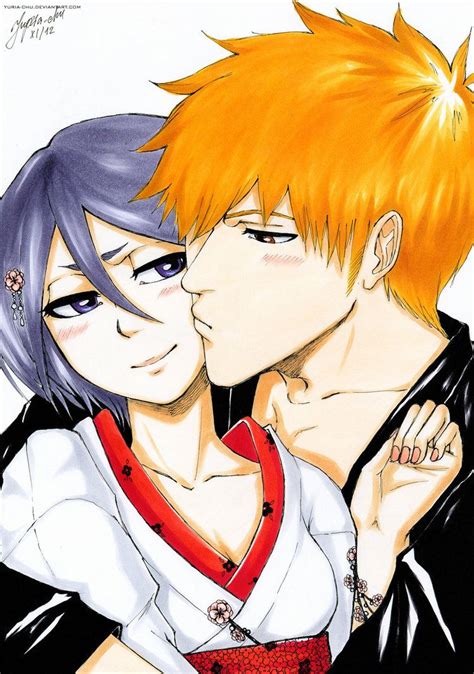 Pin by KSanctum ^_^ on (Bleach) Rukia x Ichigo | Bleach ichigo and ...