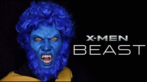 Beast (X-Men) - Makeup Transformation Tutorial - YouTube