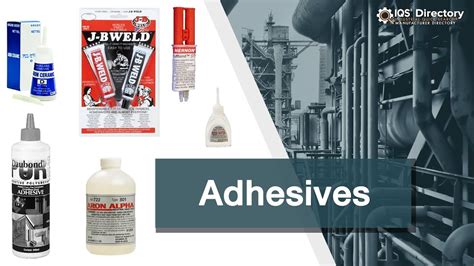 Adhesive Manufacturers, Suppliers, and Industry Information - YouTube