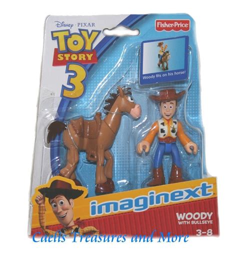 Fisher Price Imaginext Toy Story Woody w Bullseye New on PopScreen