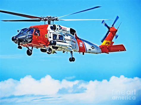 Sikorsky Mh-60 Jayhawk Photograph by Tom Gari Gallery-Three-Photography