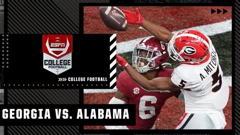 CFP National Championship: Georgia Bulldogs vs. Alabama Crimson Tide ...