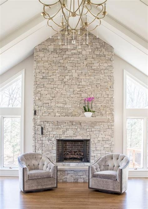 10 Gorgeous Stone Farmhouse Fireplace Ideas to Improve in Your House ...