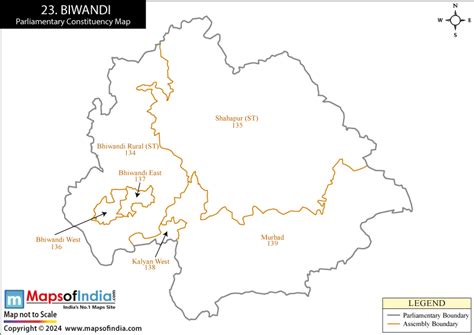 Bhiwandi Parliamentary Constituency Map, Election Results and Winning MP