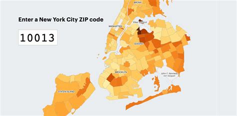 New York City Map By Zip Code - Get Latest Map Update