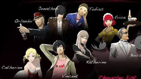 Catherine Characters Guide