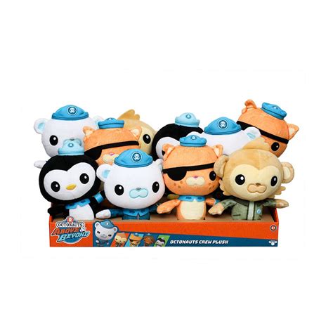 Octonauts S1 Basic Plush Cdu | Cuddly toy, Octonauts, Plush