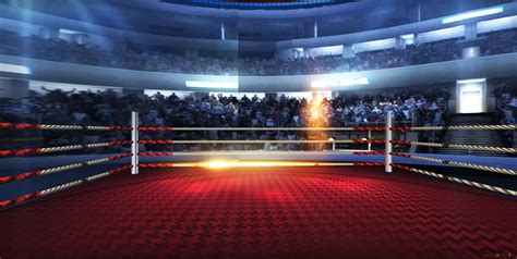 BOXING RING VIRTUAL SET – Free Virtualset