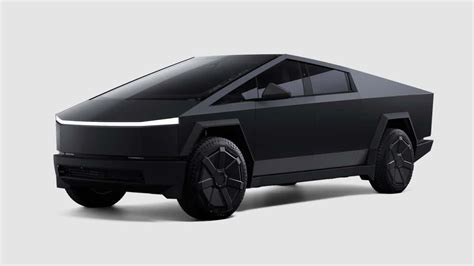 You Can Order A Black Or White Tesla Cybertruck From The Factory