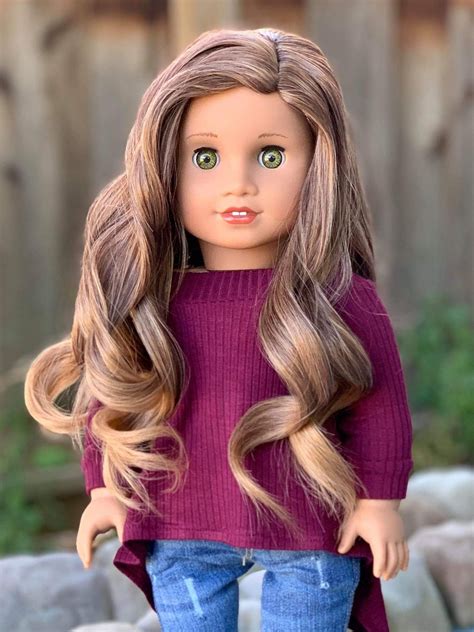 11 Custom American Girl Doll Wig for all 18 Dolls by | Etsy | American ...