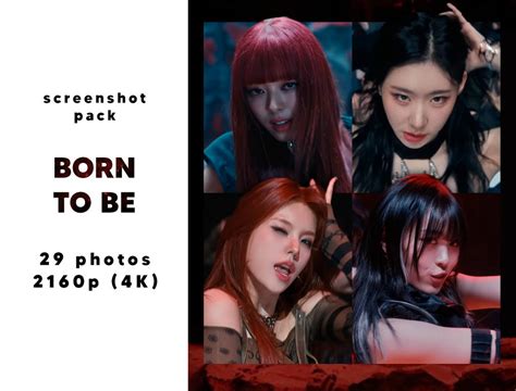 ITZY 'BORN TO BE' / Screenshot Pack by jyumixx on DeviantArt