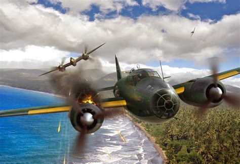 Aviation Art of Ron Cole & Cole's Aircraft: Yamamoto's Aircraft Wreck ...