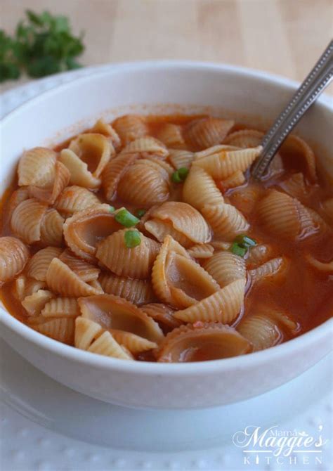 Sopa de Conchas (Mexican Shell Pasta Soup) is as classic as tamales ...