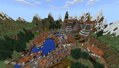 Medieval Village map for Minecraft PE 1.1.2