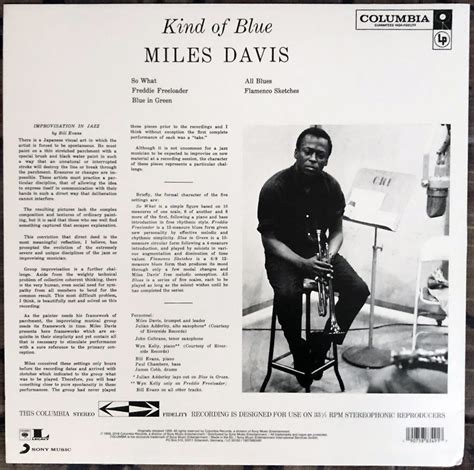 Album of the day "Kind of blue" by Miles Davis. The Blue Version!