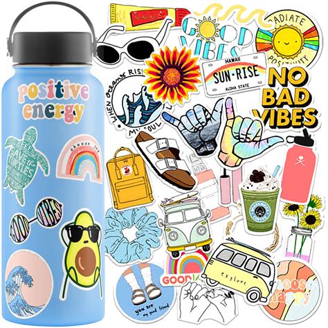 Buy USA Company - Cute Stickers for Water Bottles, Waterproof Stickers ...