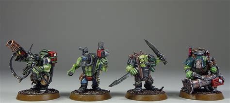 Painting Kill Team Octarius: Death Korps of Krieg versus Space Ork ...